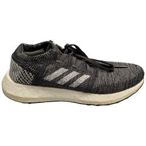 adidas 122106613 Pure Boost Sneakers Women's‎ Size 6 Black Mesh Upper Lace Up